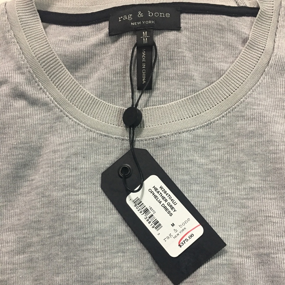rag & bone Ophelia Asymmetric Tee Midi Dress - Picture 5 of 5